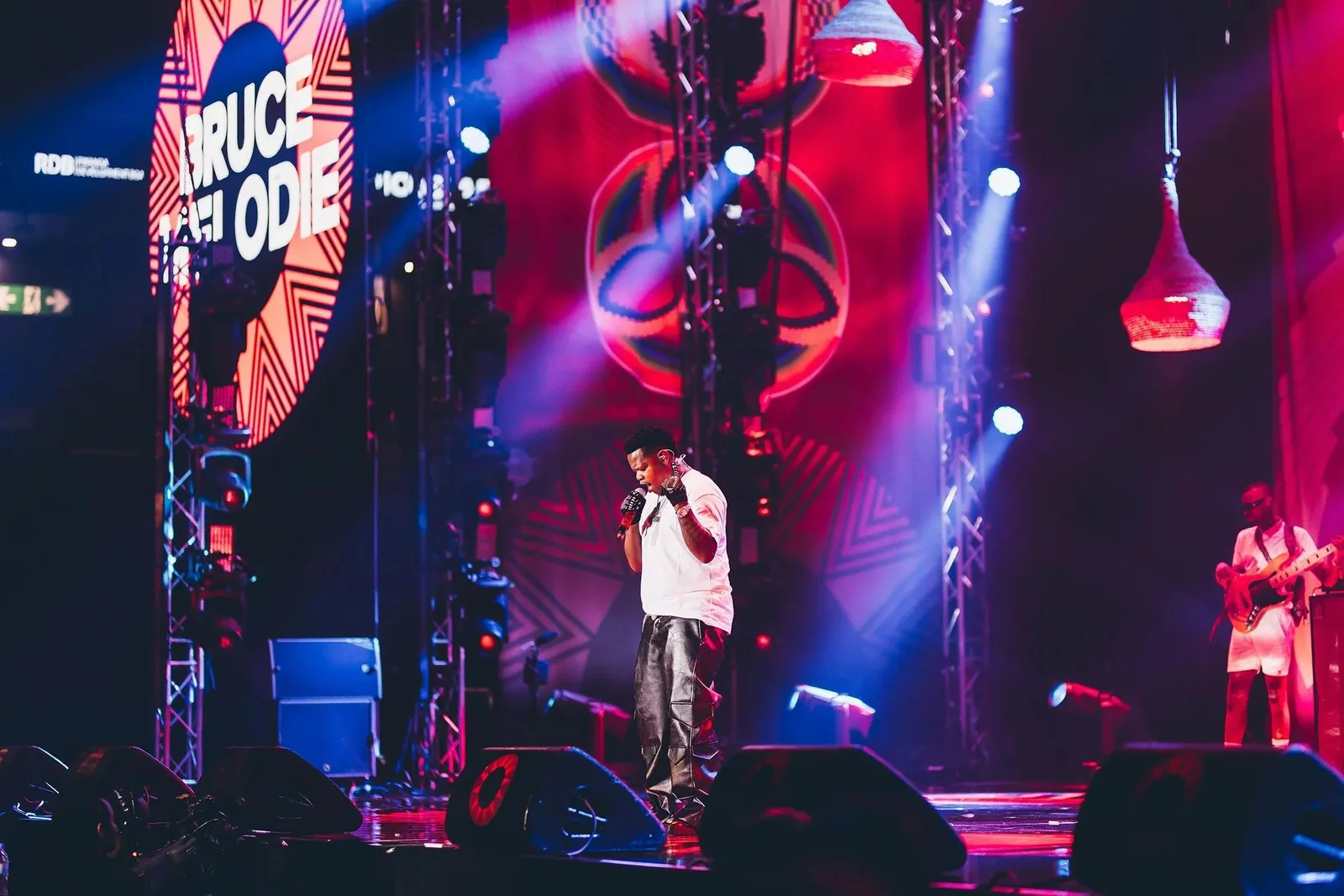 Bruce melody preforming